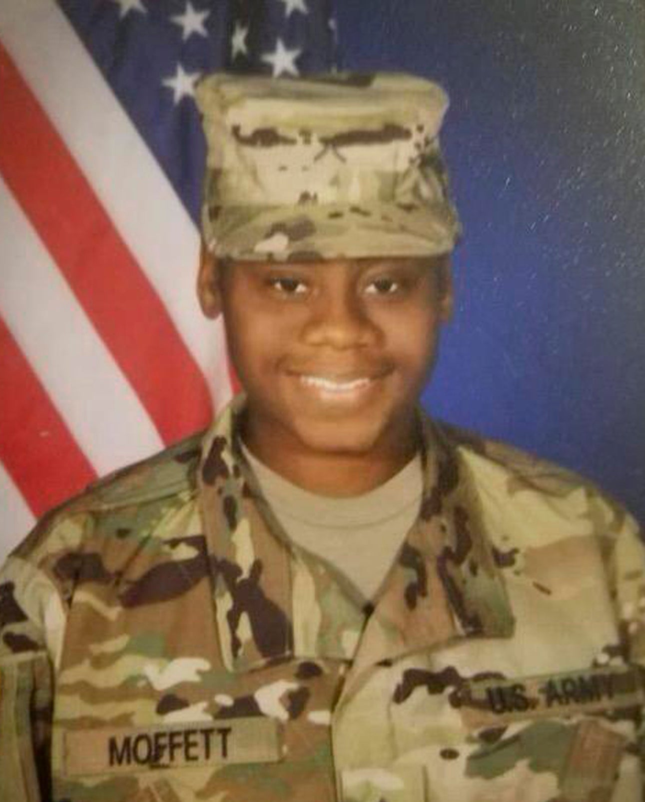 <p>Breonna Alexsondria Moffett was killed in a strike on Sunday </p>