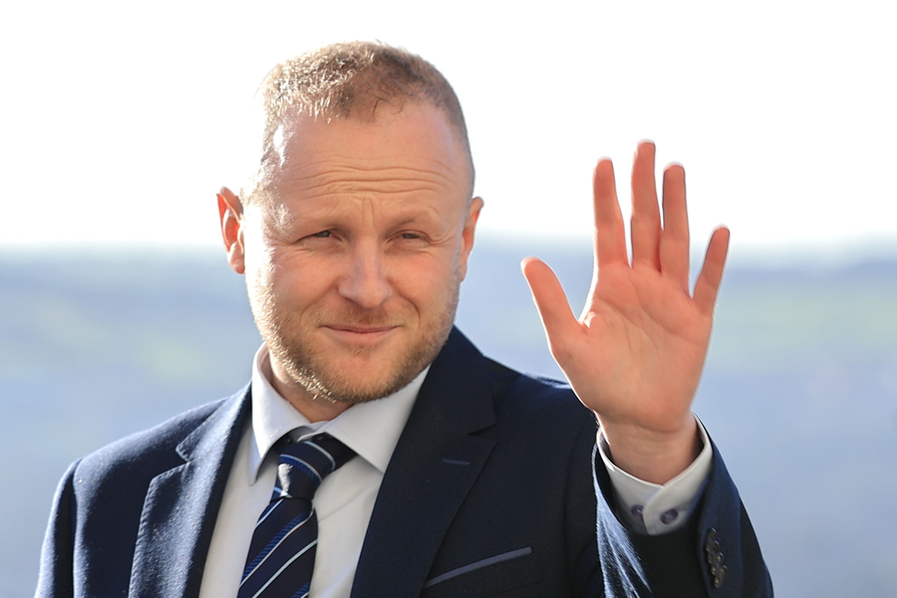 Loyalist activist Jamie Bryson said he has no regrets about posting live social media updates from a confidential DUP meeting over a Government deal to address concerns over post-Brexit trading arrangements (Liam McBurney/PA)