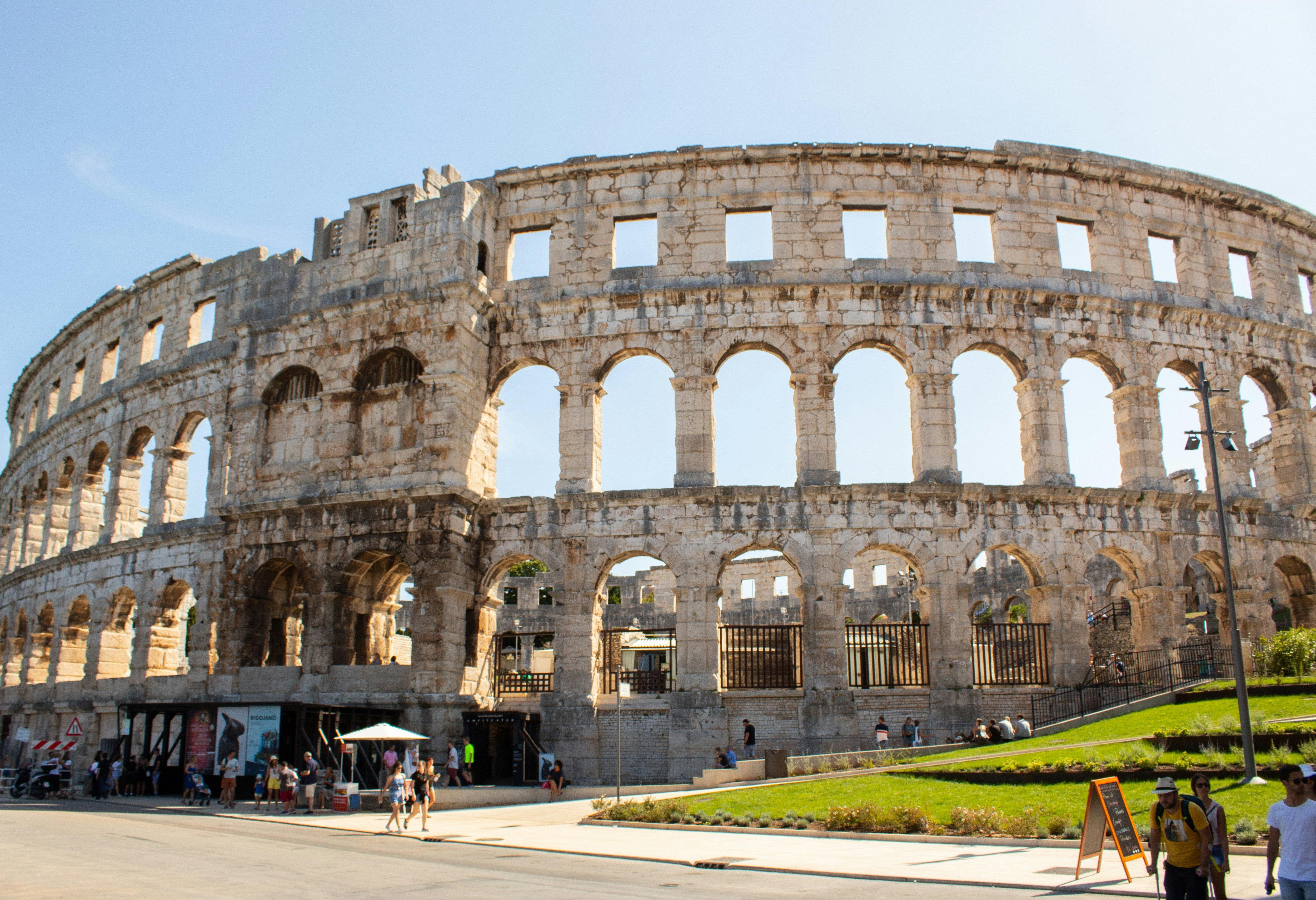 Pula’s has a historic pedigree to rival the walled cobbles of Dubrovnik
