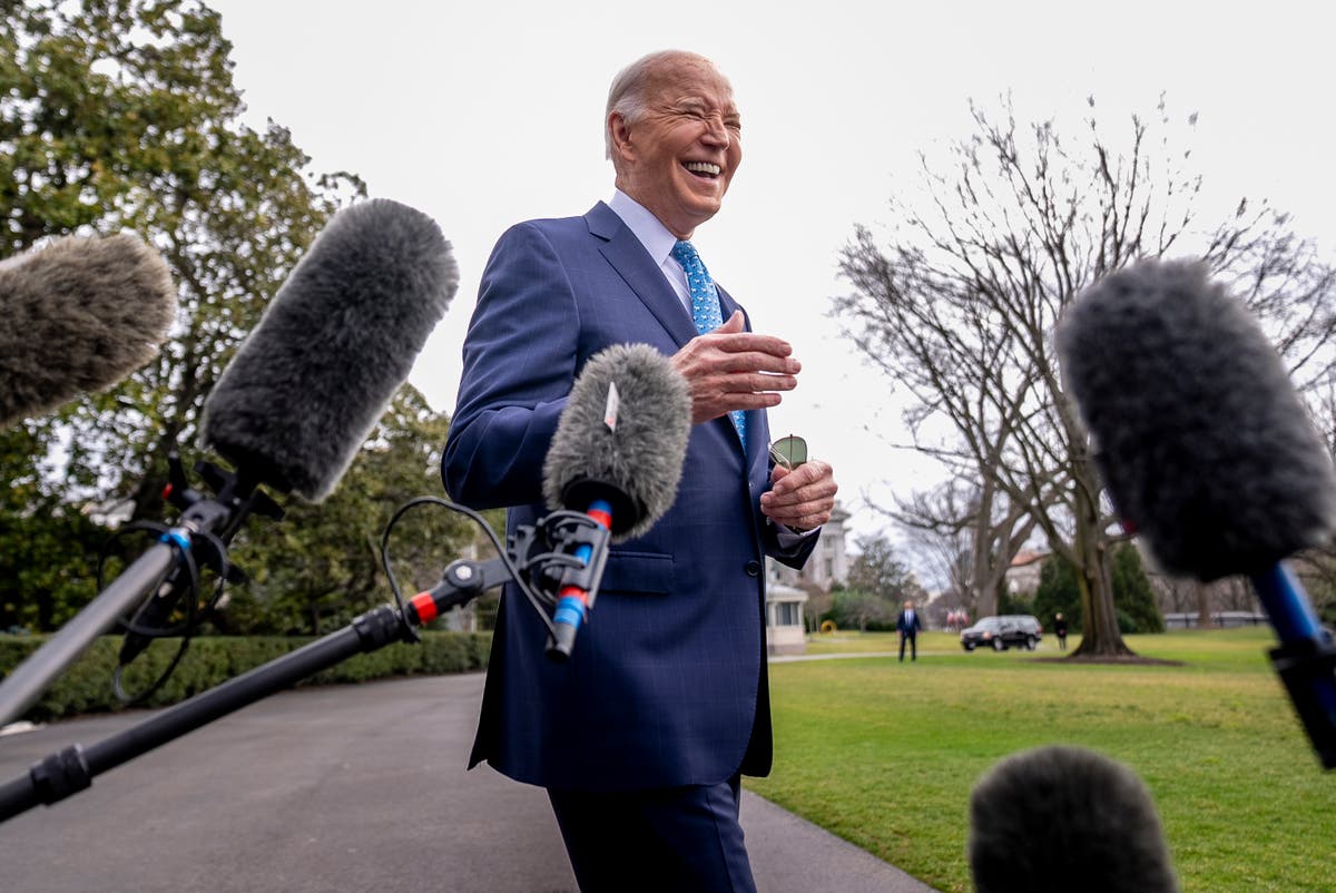 Biden says it’s ‘fine’ if Trump stays on 2024 ballots 
