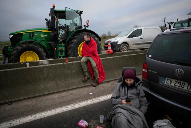 <p>France Farmers Protests</p>