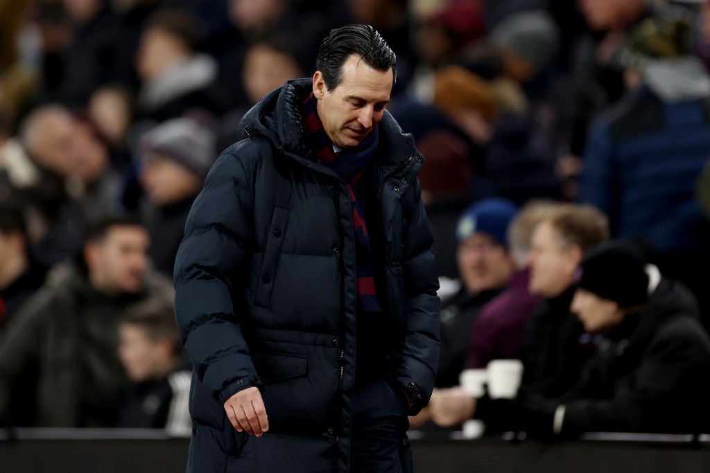 Emery’s side slipped to a first home defeat of the season