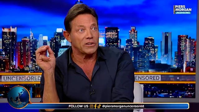 <p>Wolf of Wall Street Jordan Belfort hits out at ‘cut-out’ Biden: ‘I would put him in a nursing home’.</p>