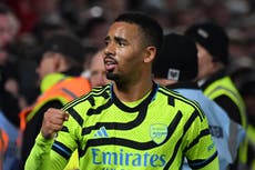 Gabriel Jesus provides unorthodox solution to Arsenal’s recurring dilemma