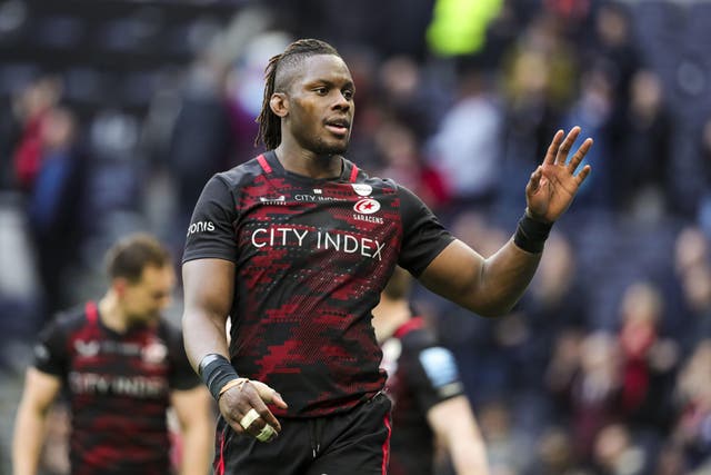 Maro Itoje has signed a new long-term deal with Saracens (Ben Whitley/PA)
