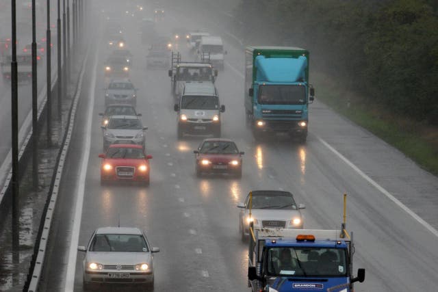 The average price paid for motor insurance was around a third, or £157 in cash terms, higher in the final quarter of 2023 compared with a year earlier, according to the Association of British Insurers (Steve Parsons/PA)