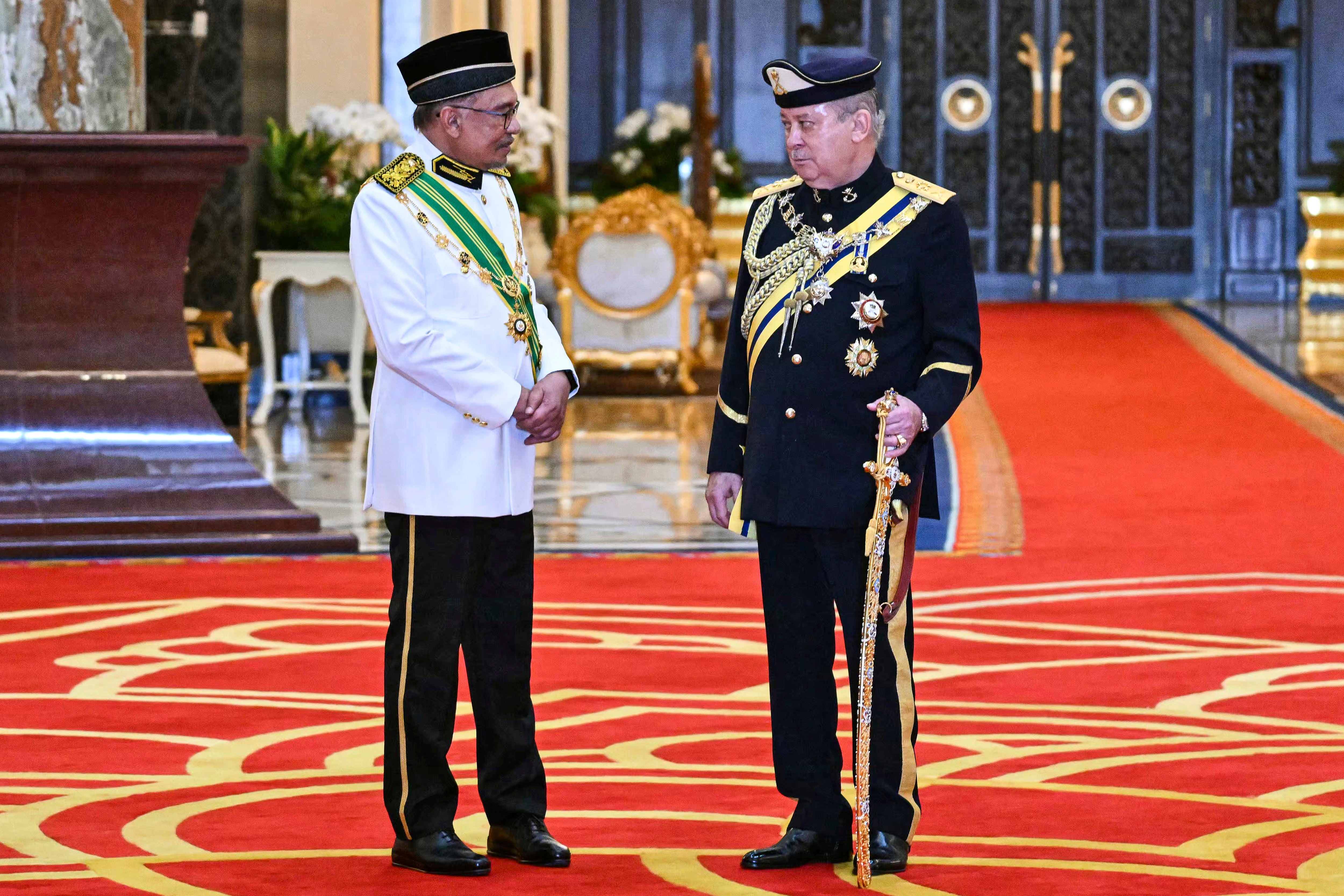 Sultan Ibrahim Iskandar is known to share close ties with prime minister Anwar Ibrahim