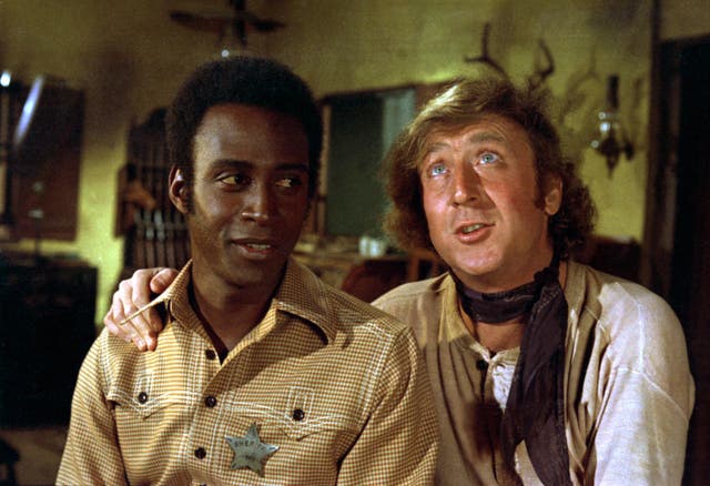 <p>Lead duo Cleavon Little and Gene Wilder, neither of whom were the first choice for their roles </p>