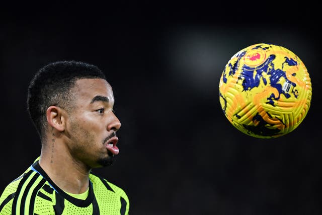 <p>Gabriel Jesus is in form for Arsenal</p>