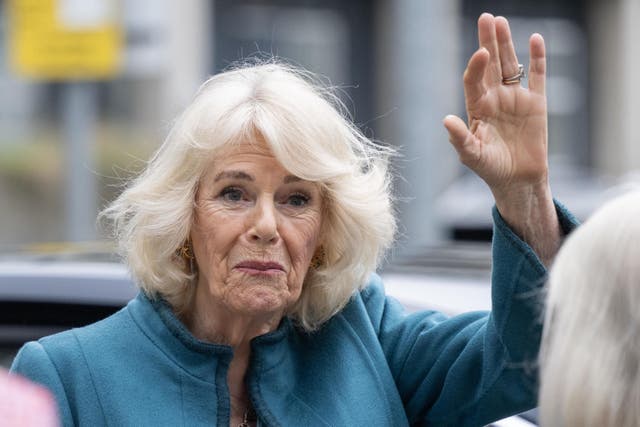 Camilla officially launched the Maggie’s cancer centre at the Royal Free Hospital in London (Paul Grover/Daily Telegraph/PA)