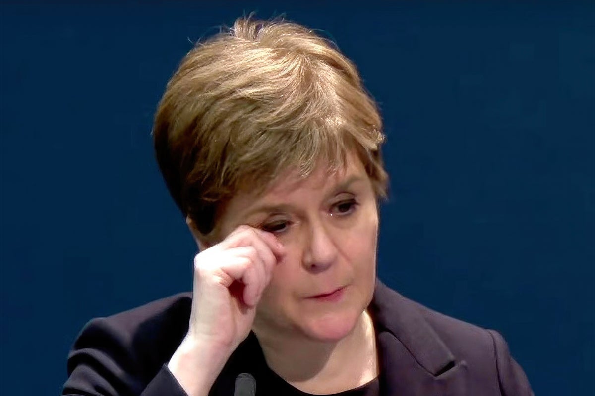 ‘I don’t buy it’: Scottish secretary dismisses Sturgeon’s tears at Covid inquiry