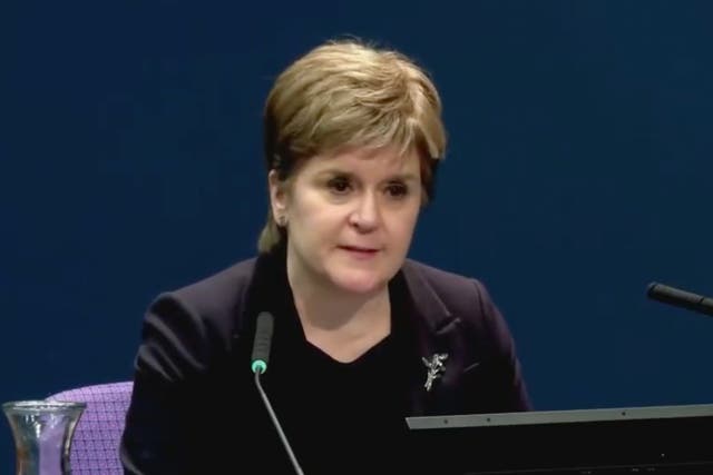 <p>Former SNP leader and first minister Nicola Sturgeon</p>