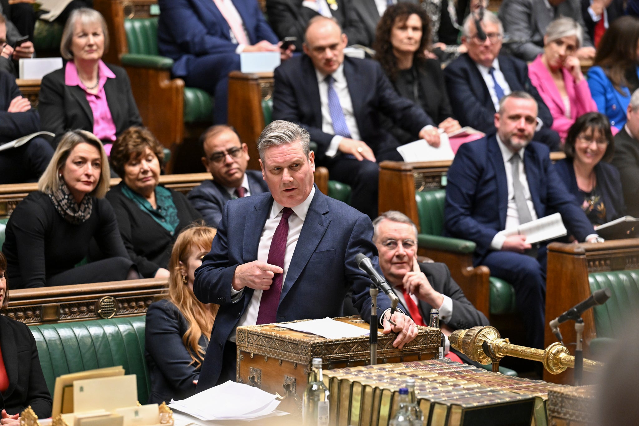Sir Keir Starmer rejected suggestions from Cabinet minister Kemi Badenoch that he was trying to weaponise’ the exchange during Prime Minister’s Questions