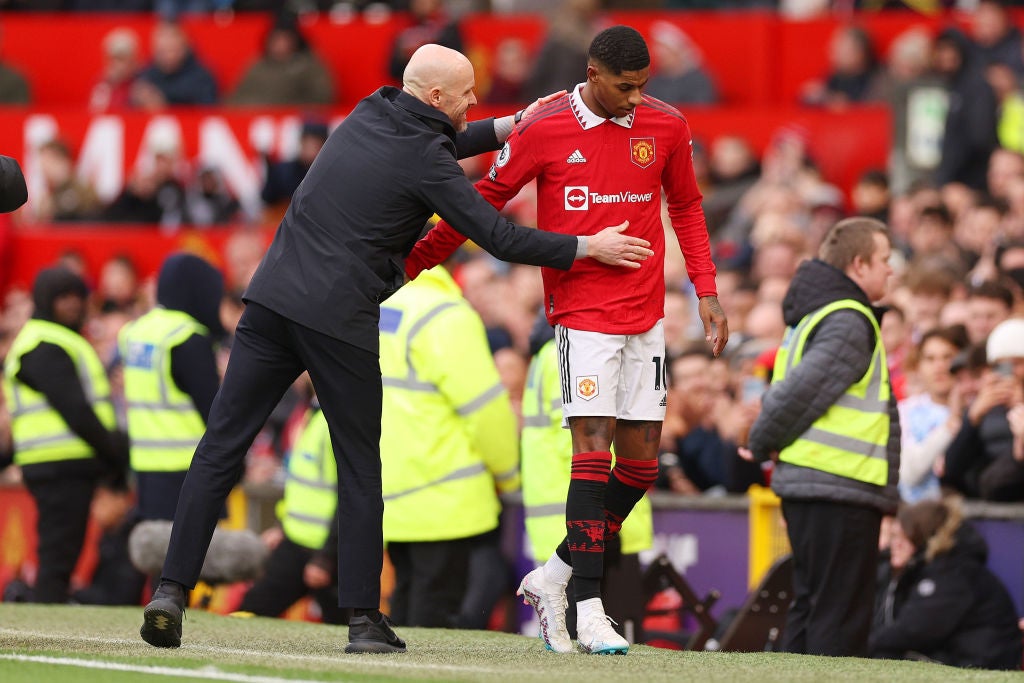 Ten Hag has drawn a line under Rashford’s latest misdemeanour