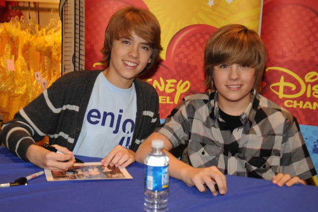 <p>Cole (left) and Dylan Sprouse</p>