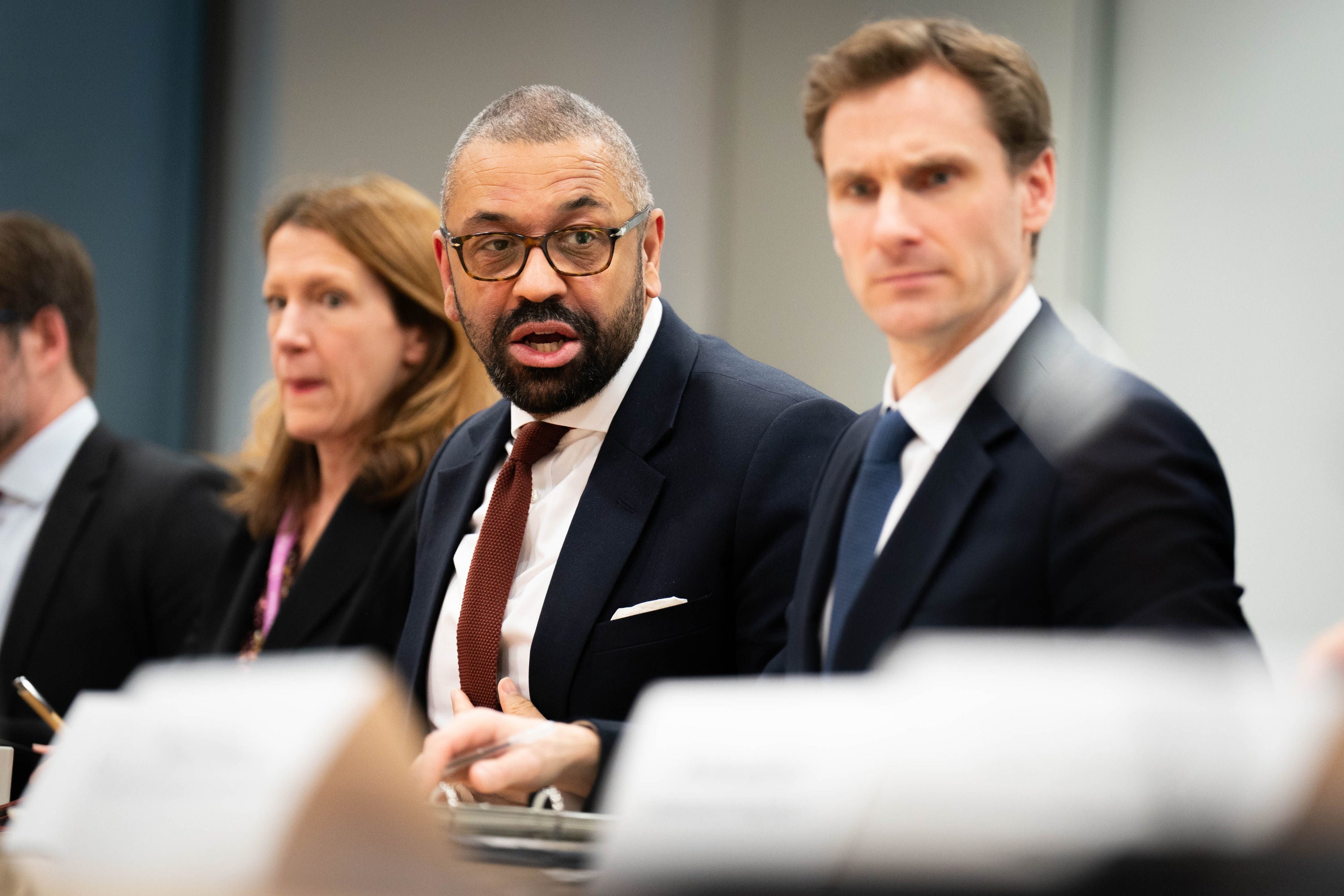 <p>File photo: Chris Philp with James Cleverly </p>