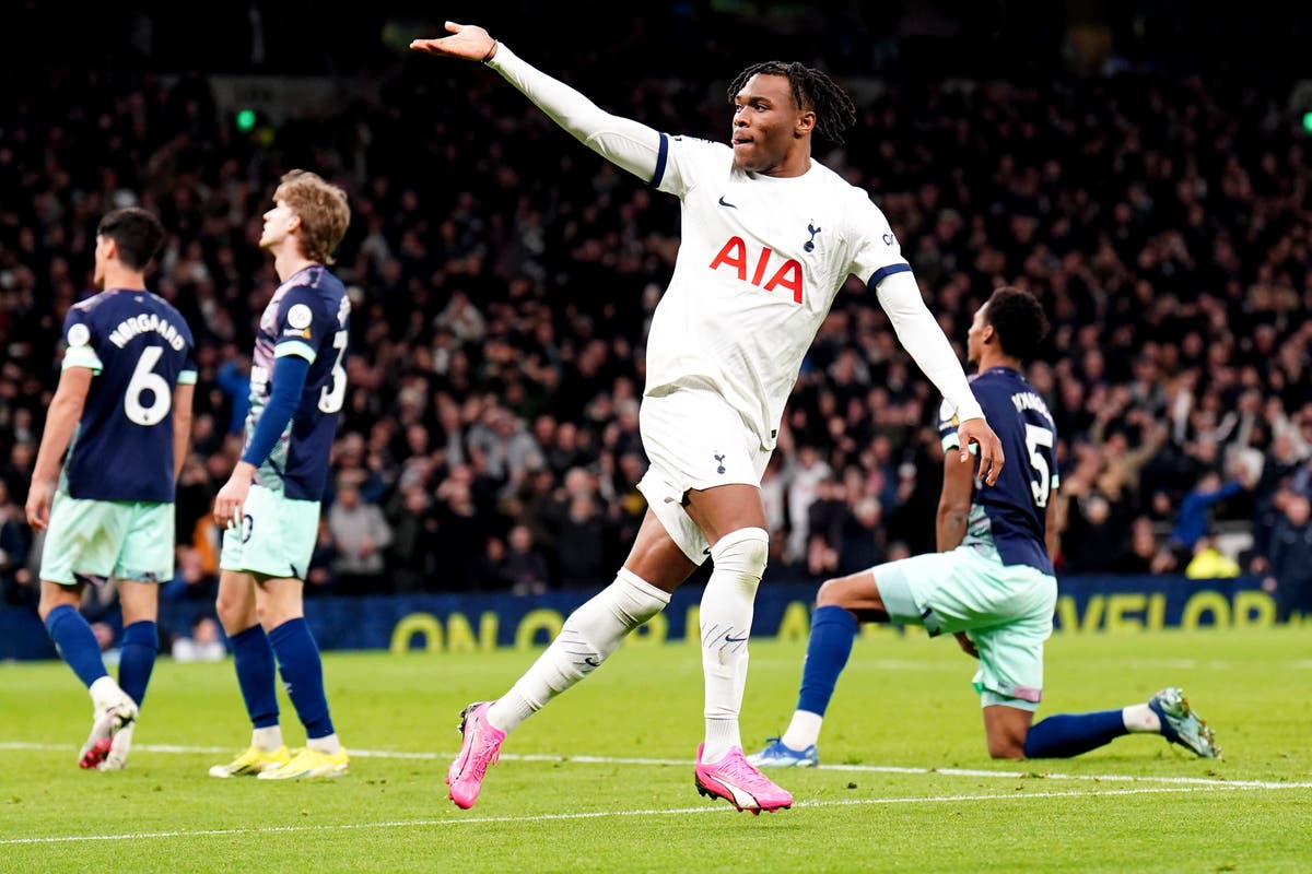 Tottenham back into top four after second-half comeback sees off Brentford