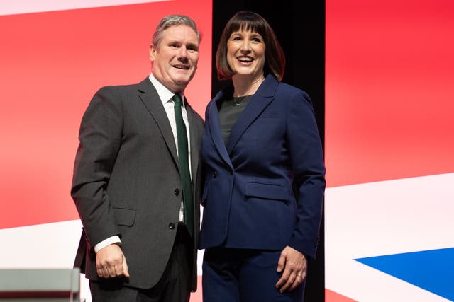 Sir Keir Starmer and Rachel Reeves will address business leaders at an event on Thursday (Stefan Rousseau/PA)