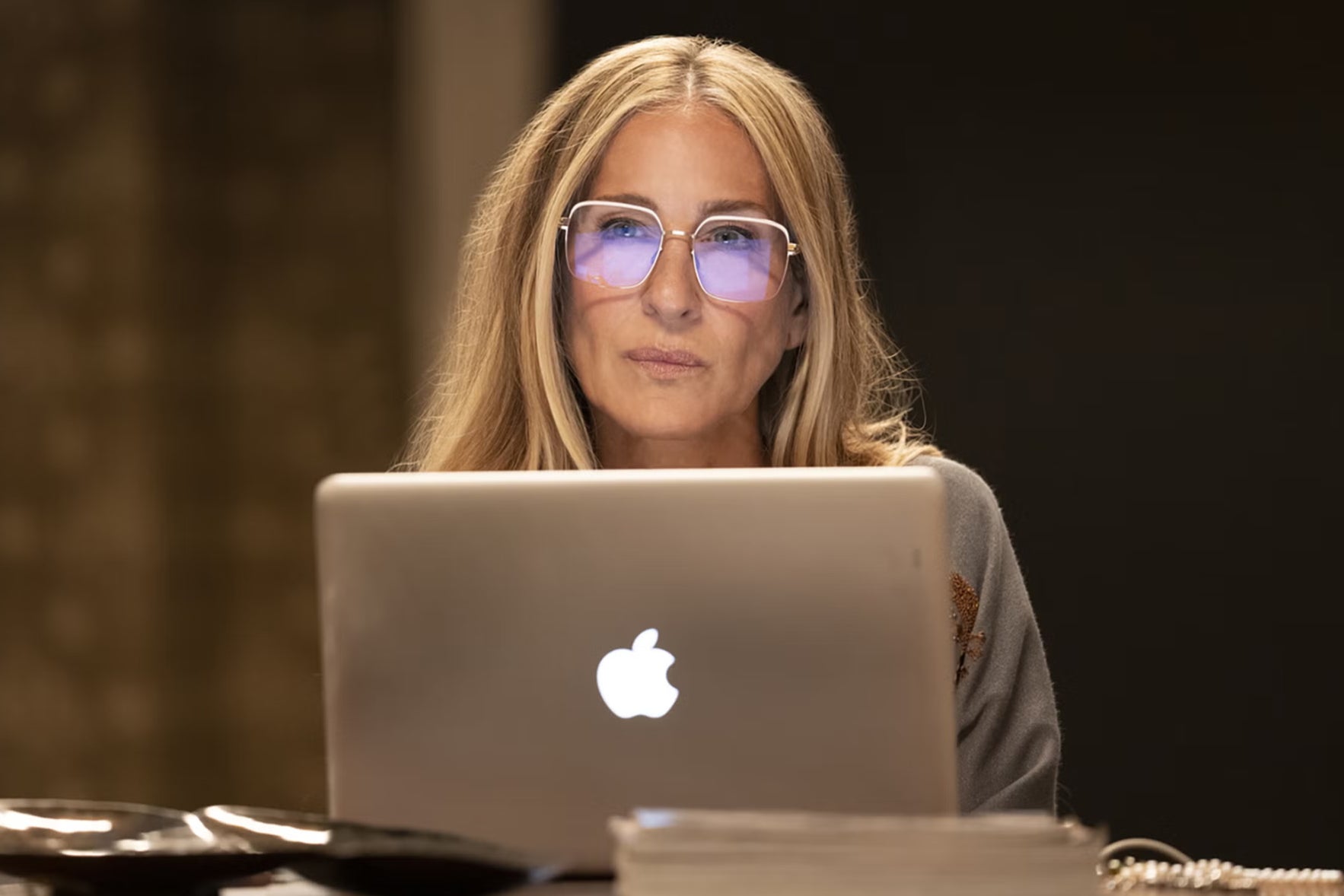 Still wondering: Sarah Jessica Parker as Carrie Bradshaw in the ‘Sex and the City’ sequel series ‘And Just Like That...'