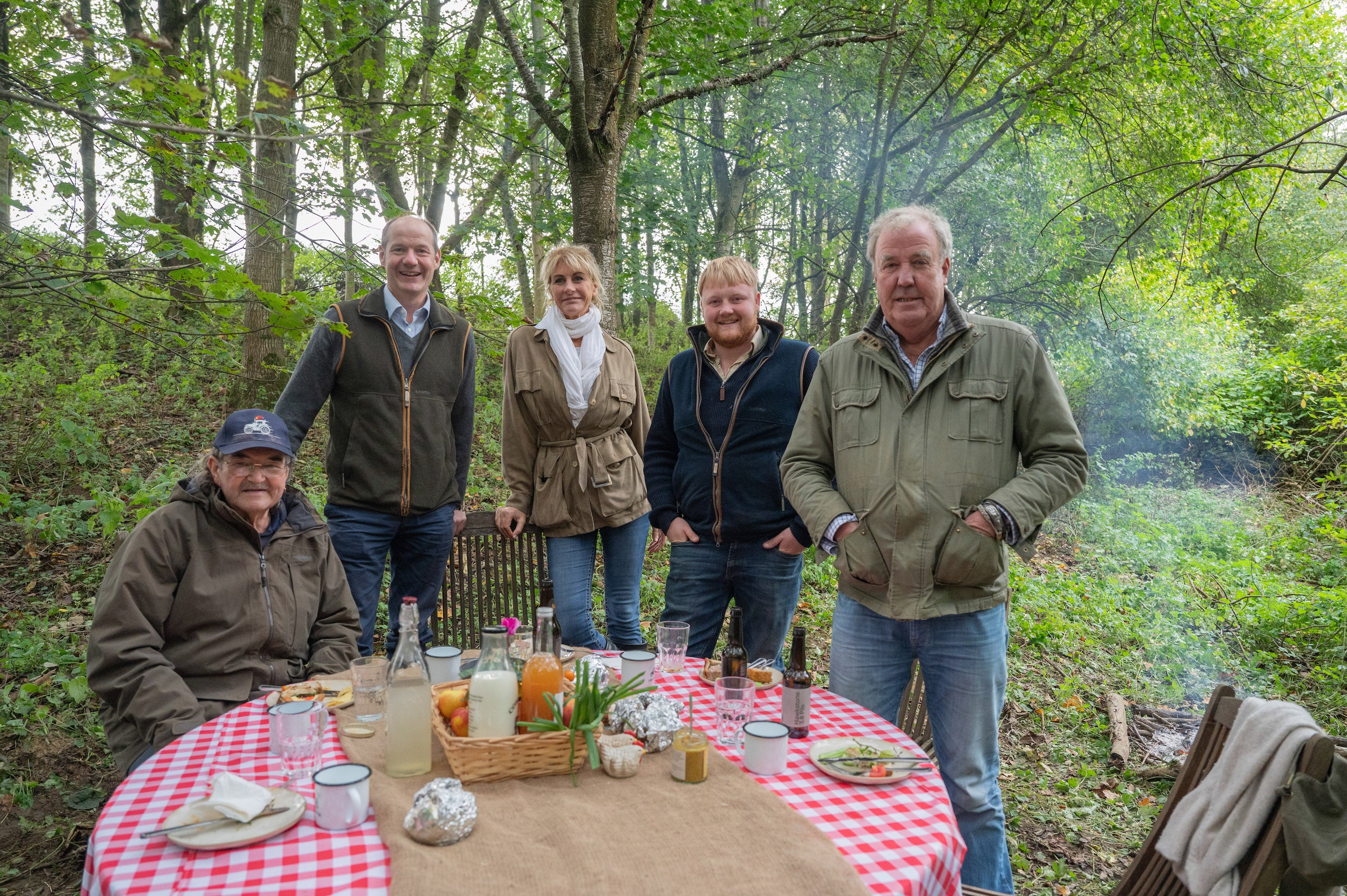 The cast of ‘Clarkson’s Farm’