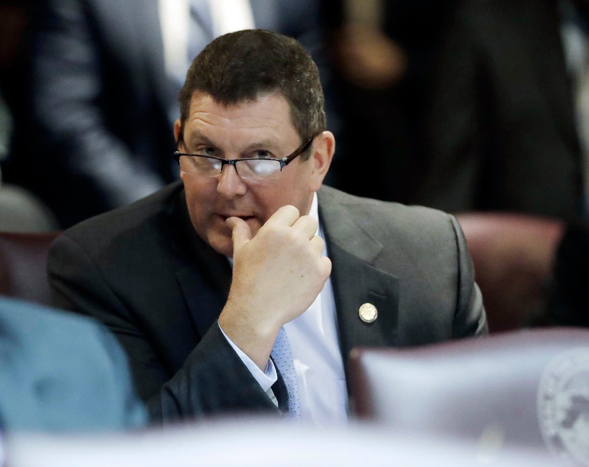 Video shows Indiana lawmaker showing holstered gun to students who were advocating for gun control