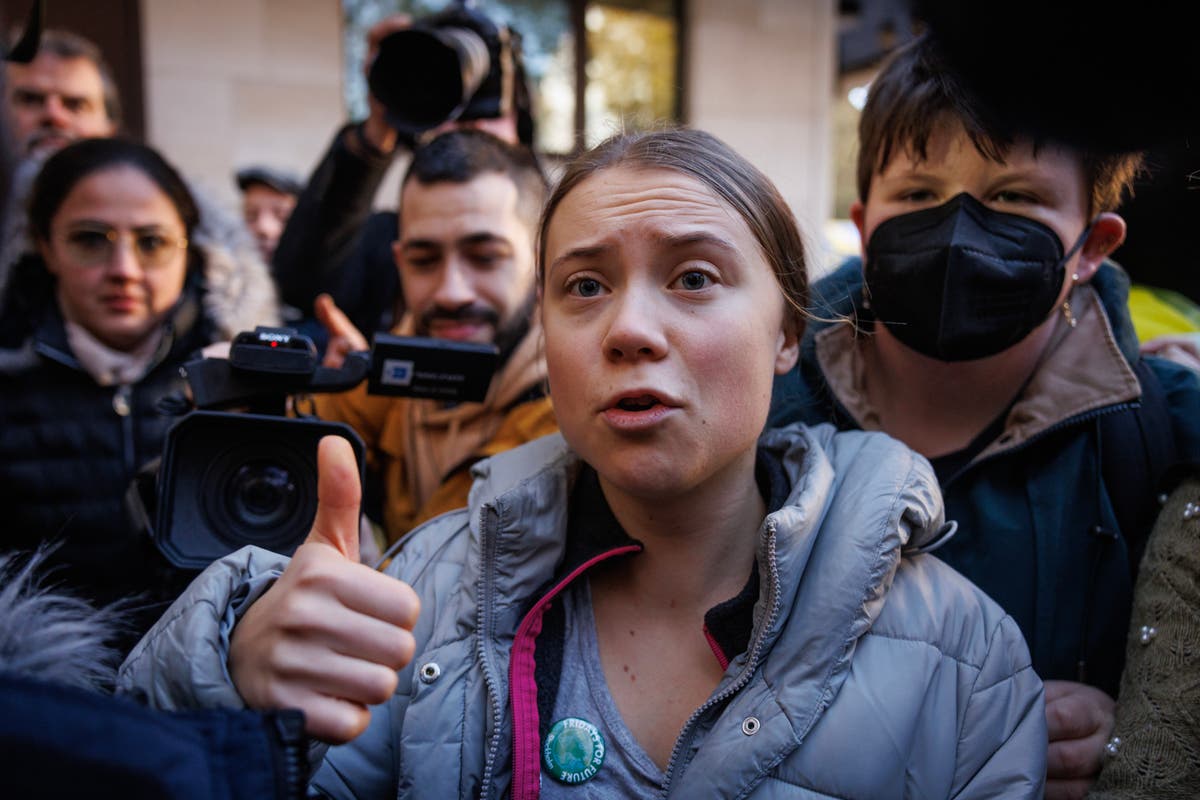 Watch live as Greta Thunberg arrives at Westminster Magistrates Court for trial over Mayfair oil protest