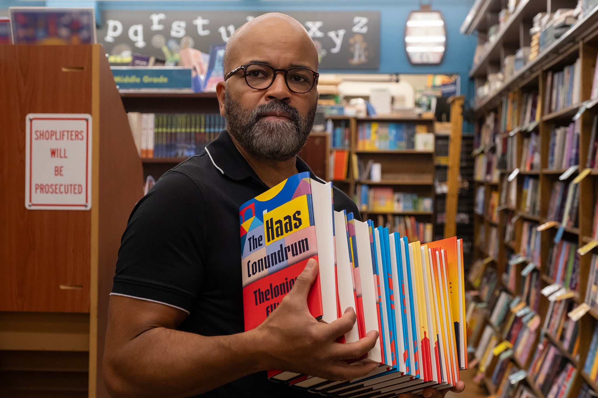 Booked and busy: Jeffrey Wright in ‘American Fiction’