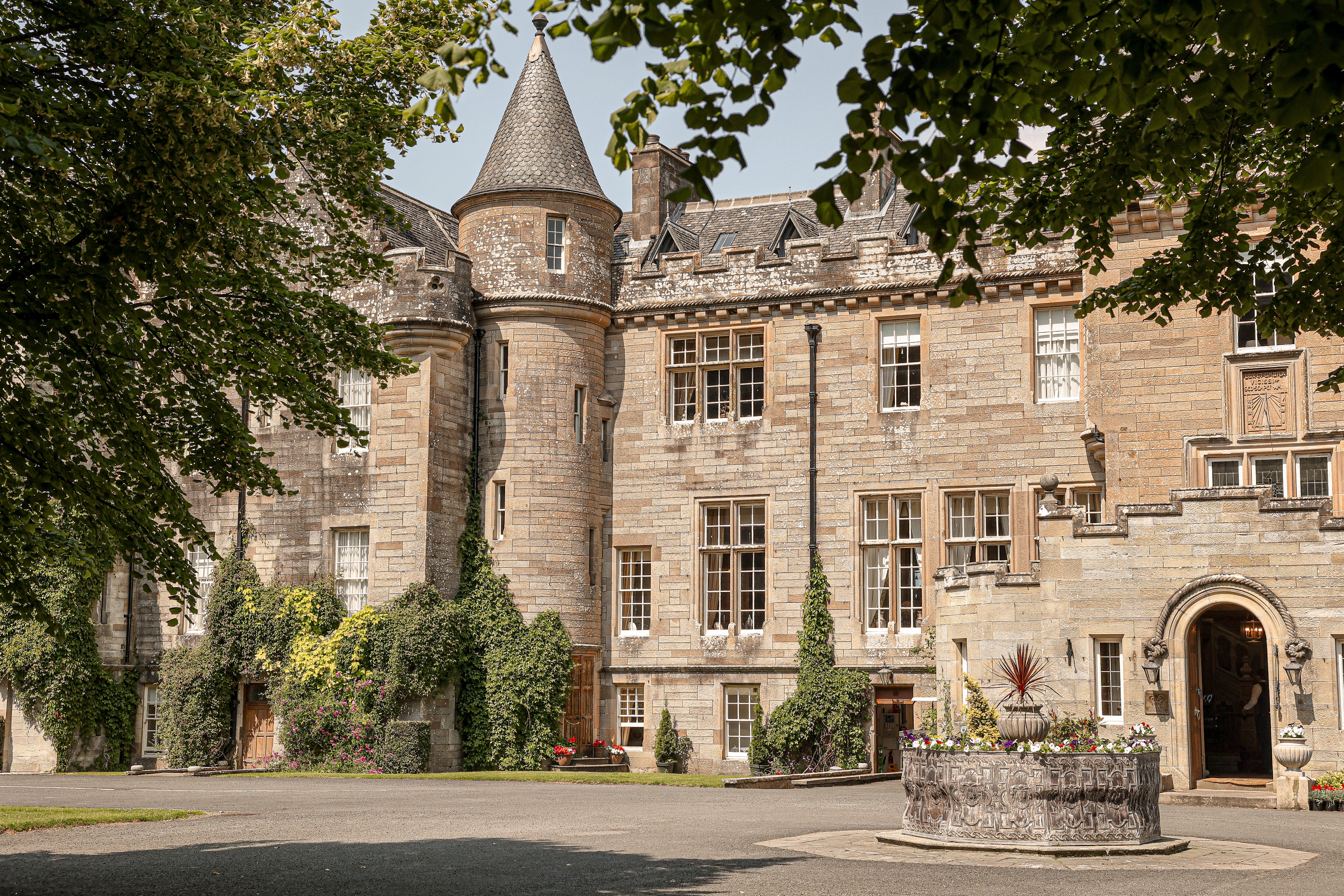 Glenapp Castle’s 17 period suites promise a cosy stay in Scotland