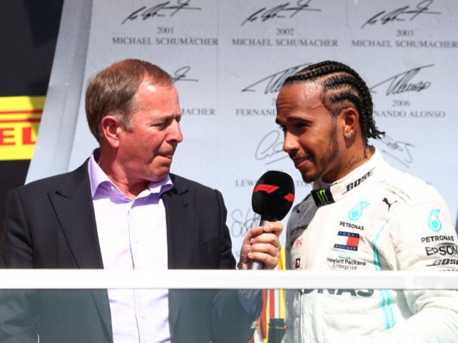 Martin Brundle has reacted with Lewis Hamilton set to join Ferrari in 20025