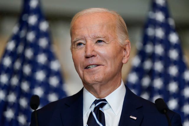 <p>President Joe Biden, pictured on 1 February in Washington DC </p>