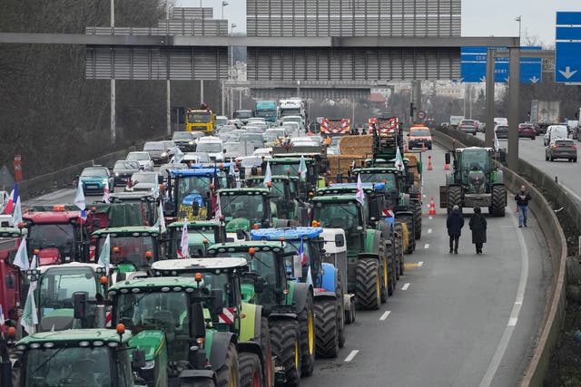 FRANCIA-AGRICULTORES PROTESTAS