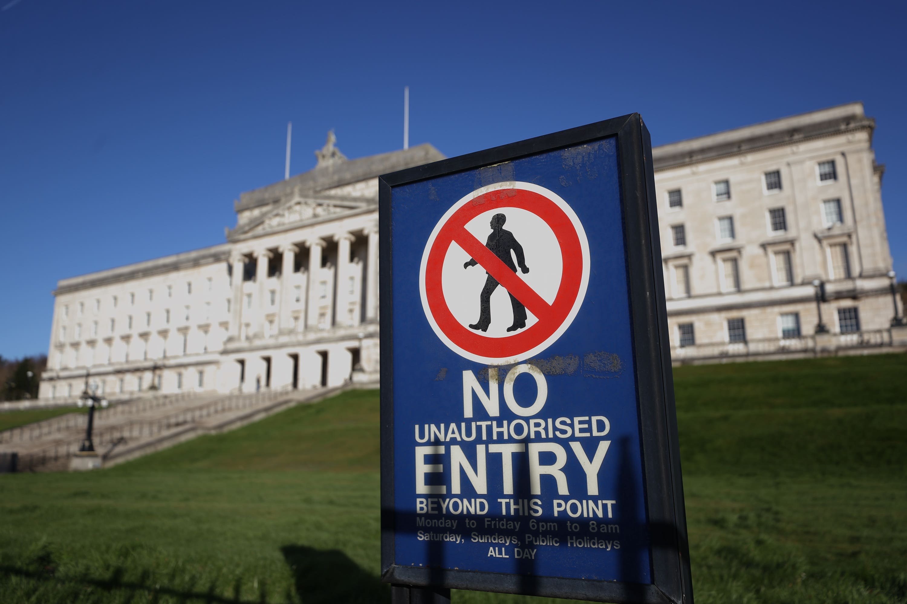 Parliament Buildings in the Stormont Estate area of Belfast (Liam McBurney/PA)