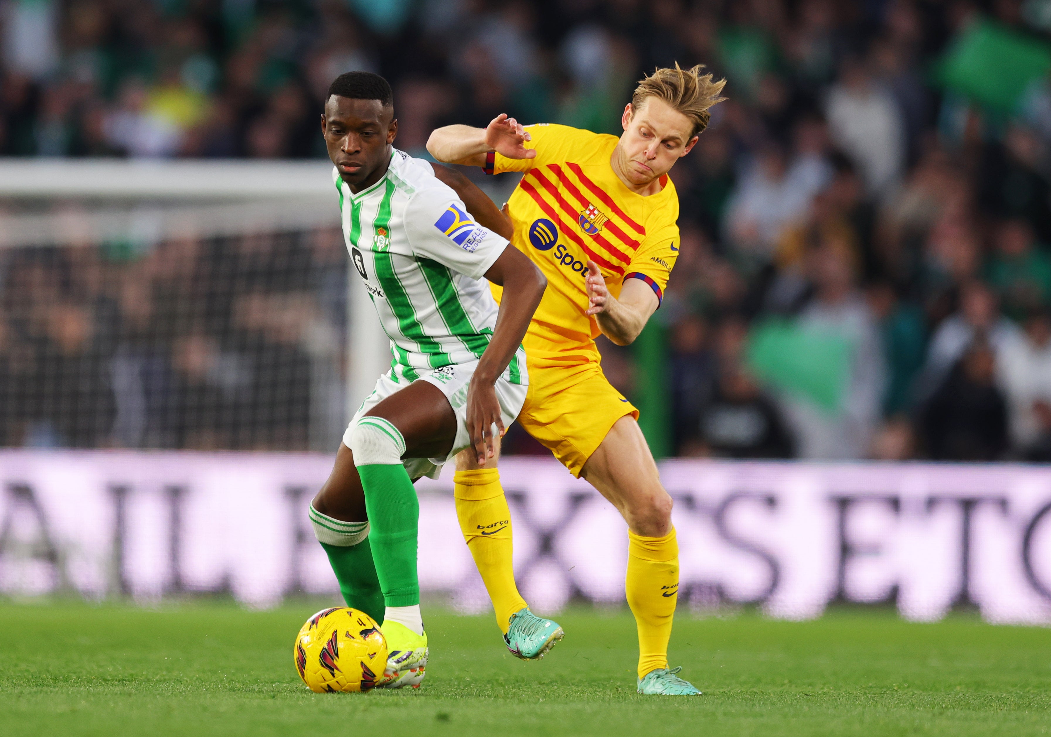 Brazilian midfielder Luiz Henrique of Real Betis