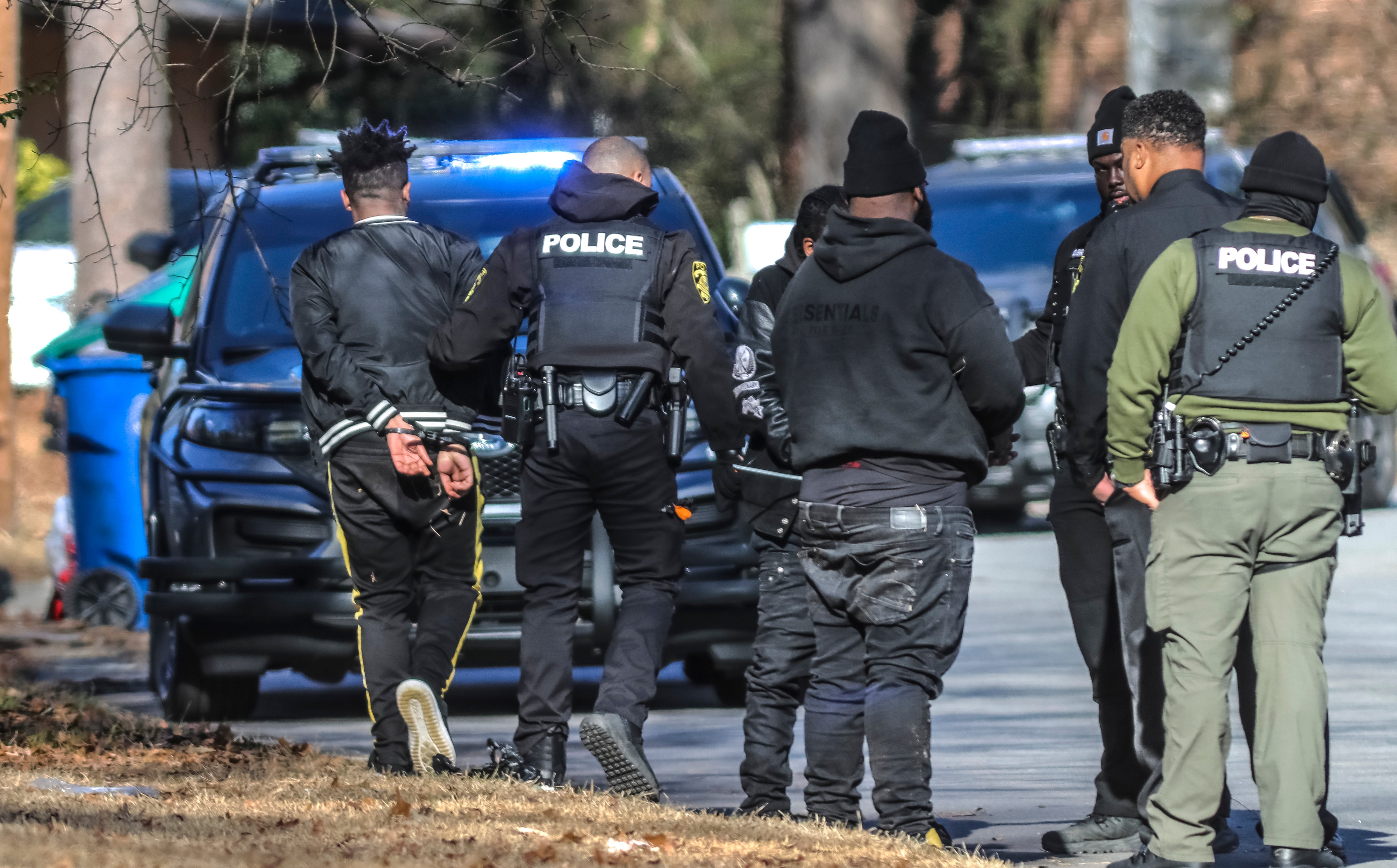 US Shots Fired Women Found