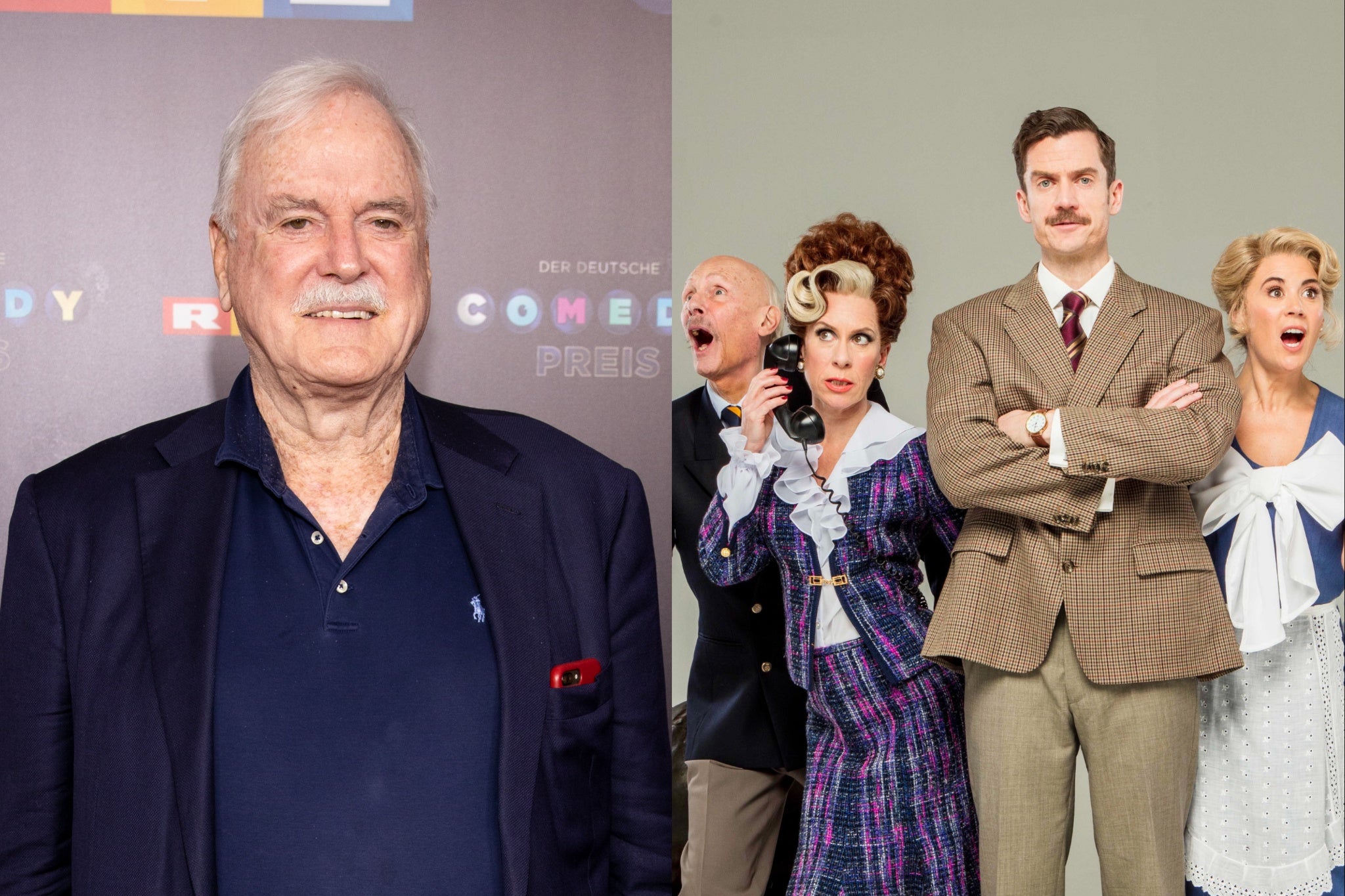 HWC Trading Stampa A4 Con Autografi Fawlty Towers – John Cleese E Cast – Regalo Da Collezione Per Fan Della Serie TV