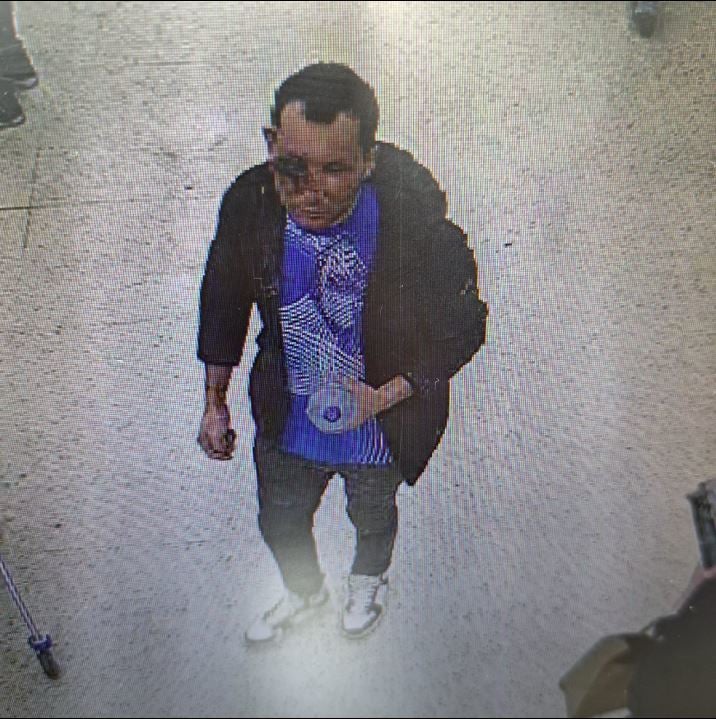 He was seen on CCTV leaving a Tesco Express at 21 Caledonian Road, near King’s Cross