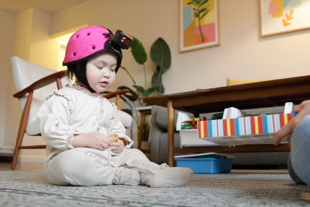 <p>Scientists train AI using video frames captured from a child wearing a head-mounted camera</p>