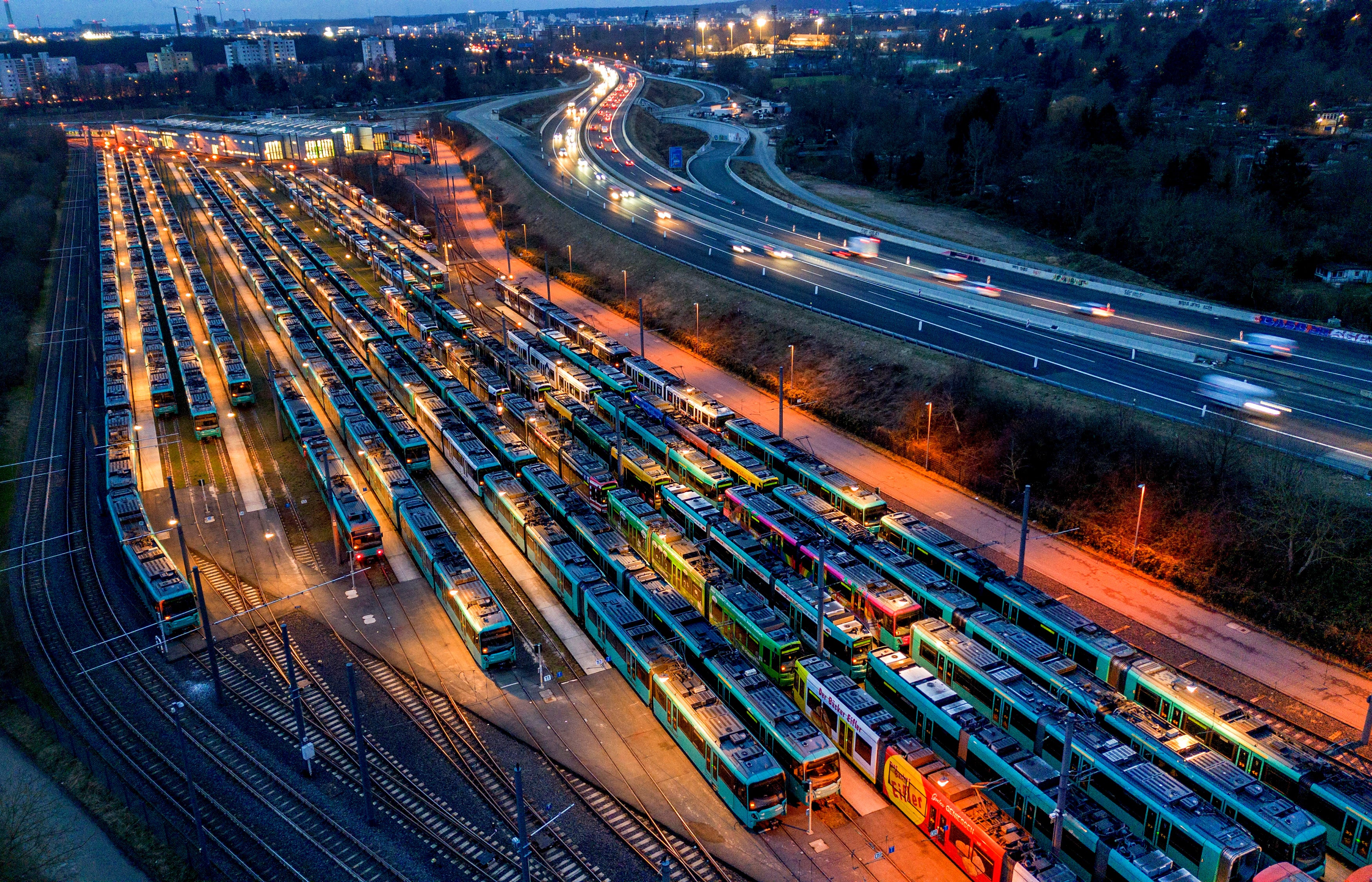Germany Public Transport Strike