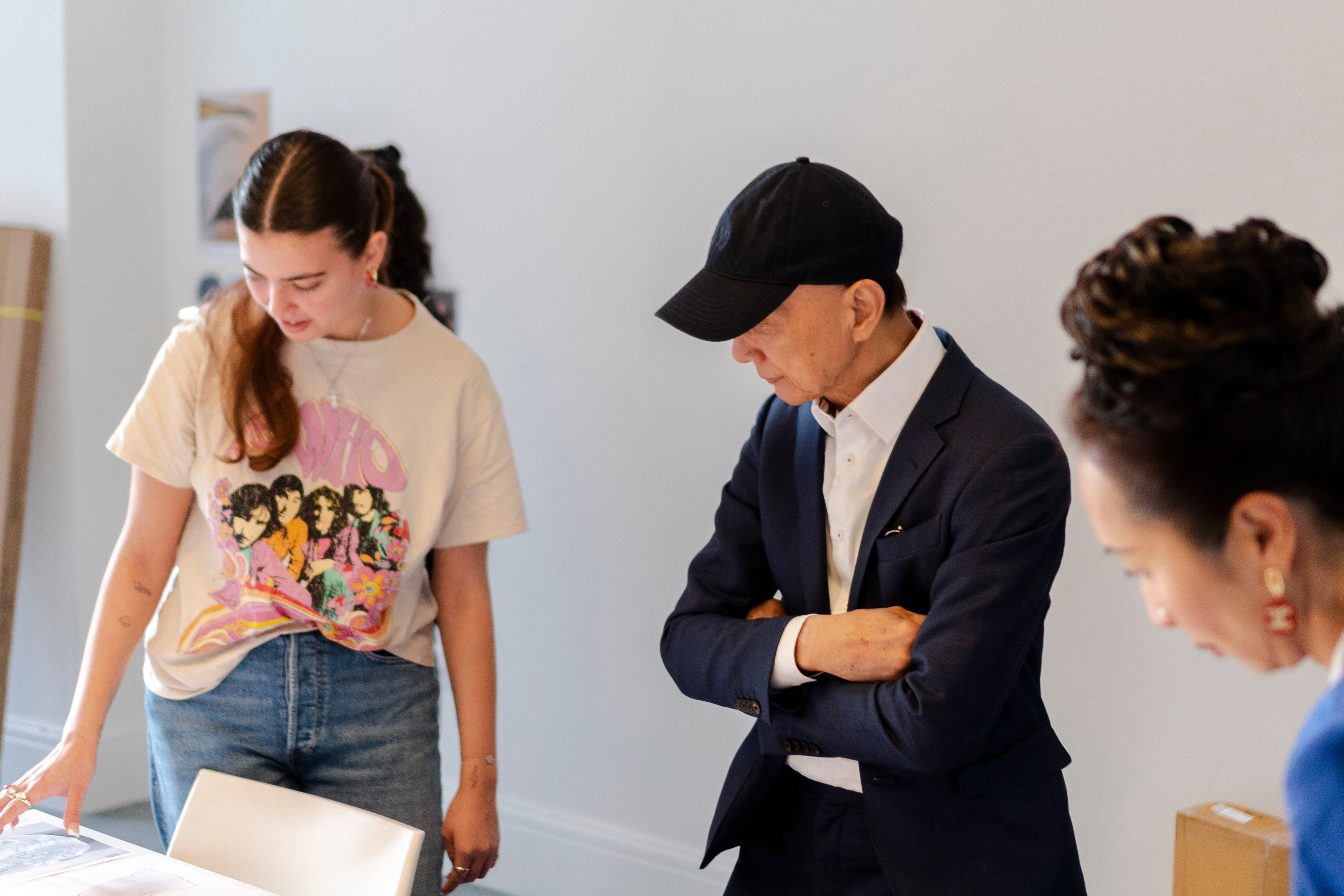 Portfolio review: Jimmy Choo ‘gets really into it’ when he’s teaching at the JCA