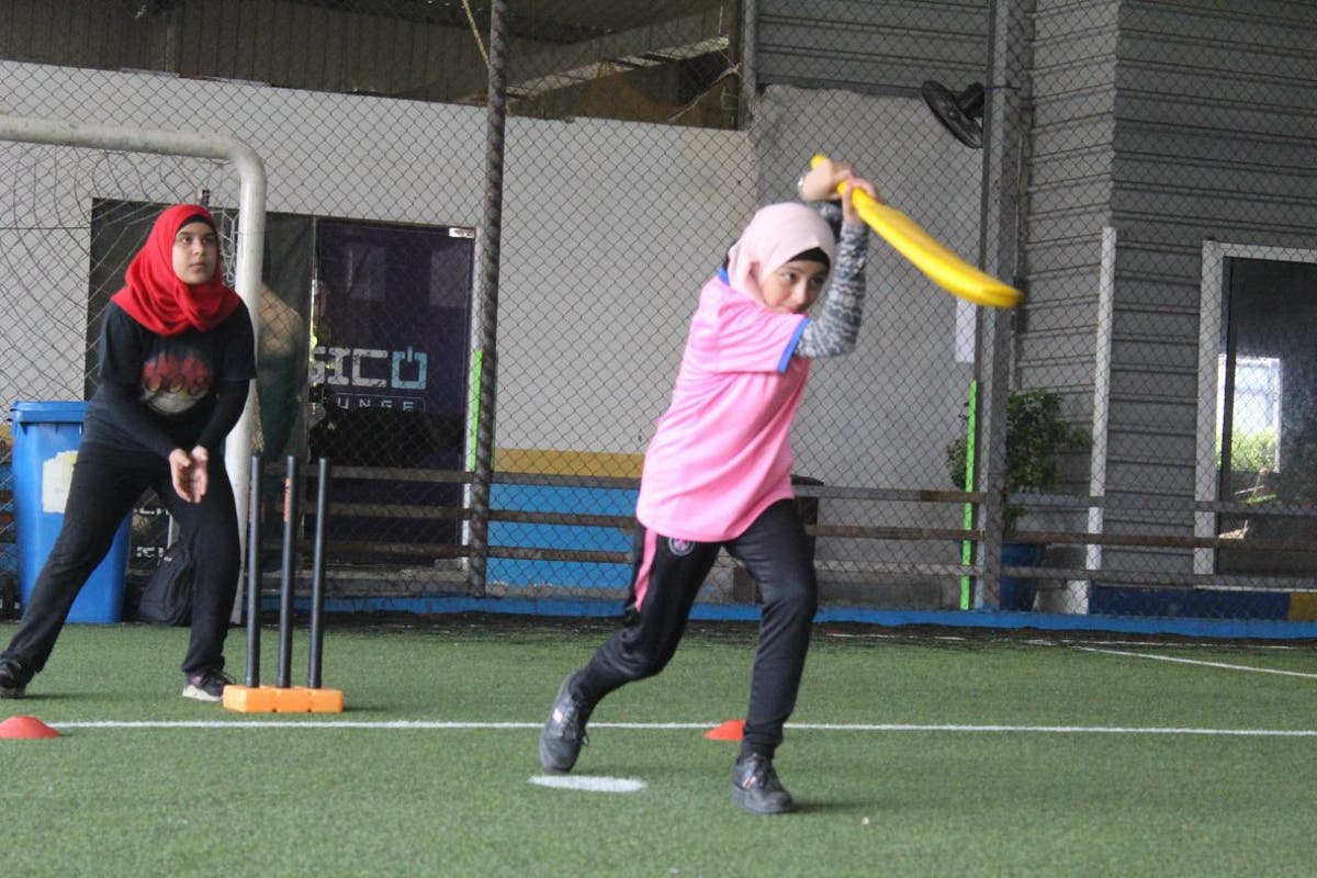 The Beirut refugee camp offering children a lifeline through cricket