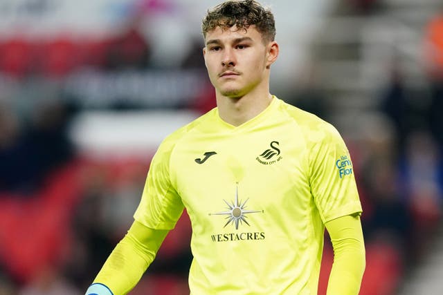 Swansea goalkeeper Carl Rushworth lost two of his grandparents to cancer (David Davies/PA)