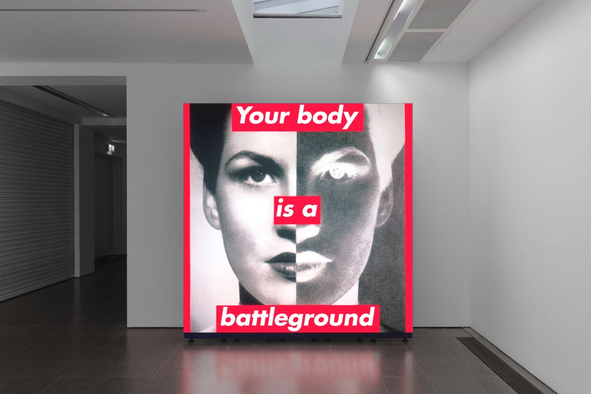 How the art of Barbara Kruger became a feminist rallying cry The Independent