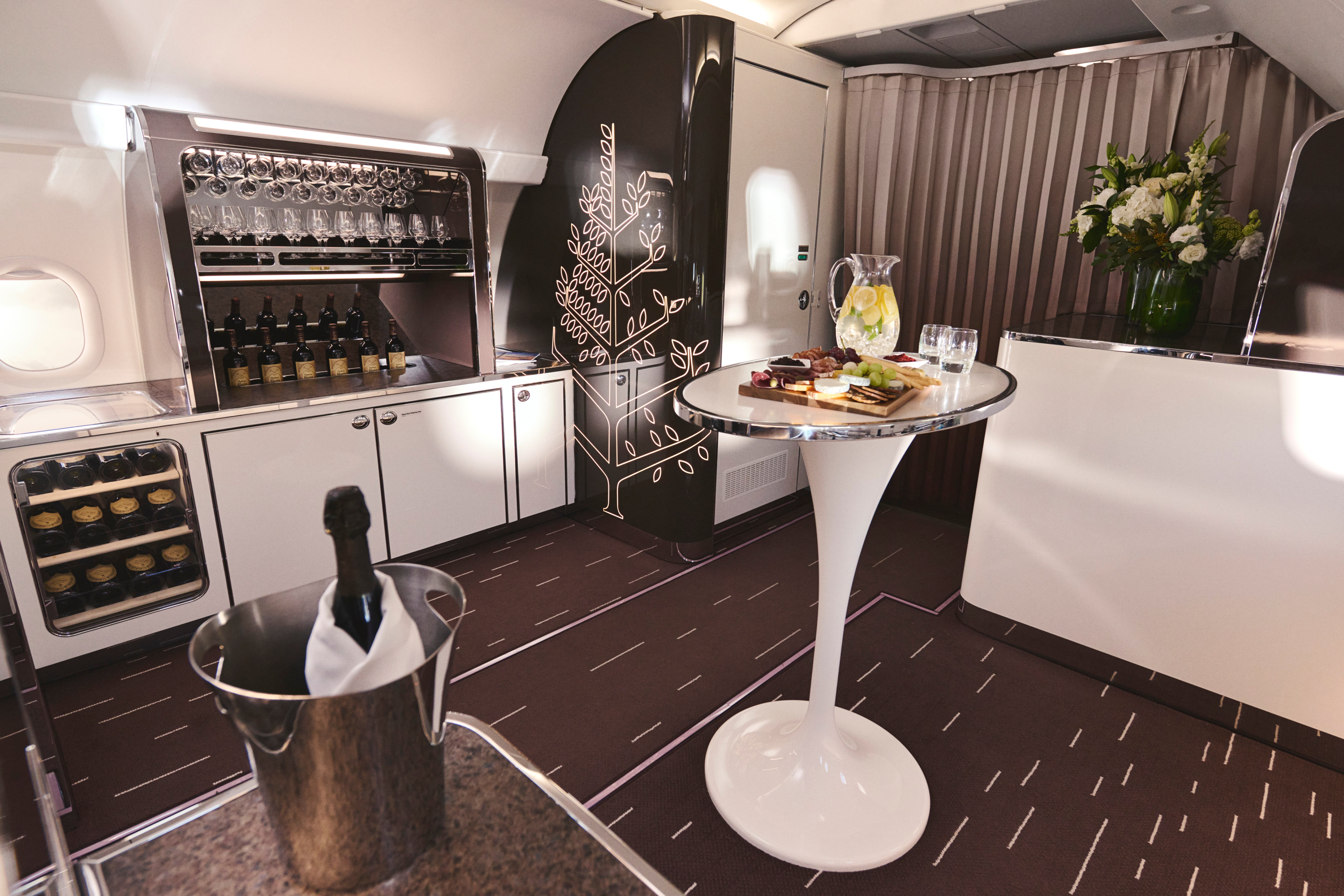 High-flying high life: on board the Four Seasons private plane
