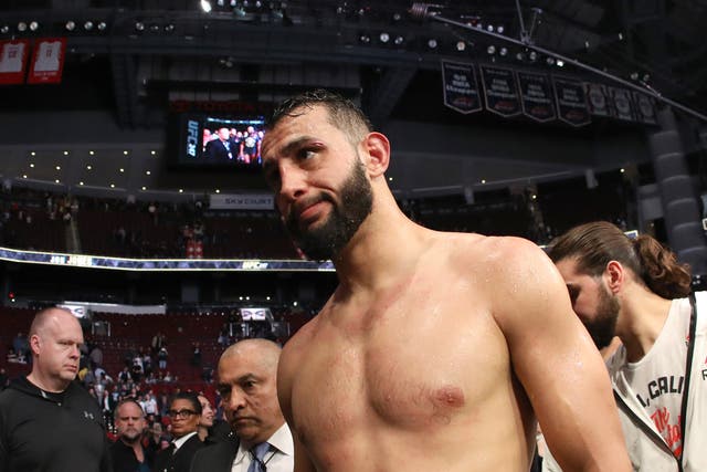 <p>UFC light-heavyweight Dominick Reyes, pictured in 2020</p>