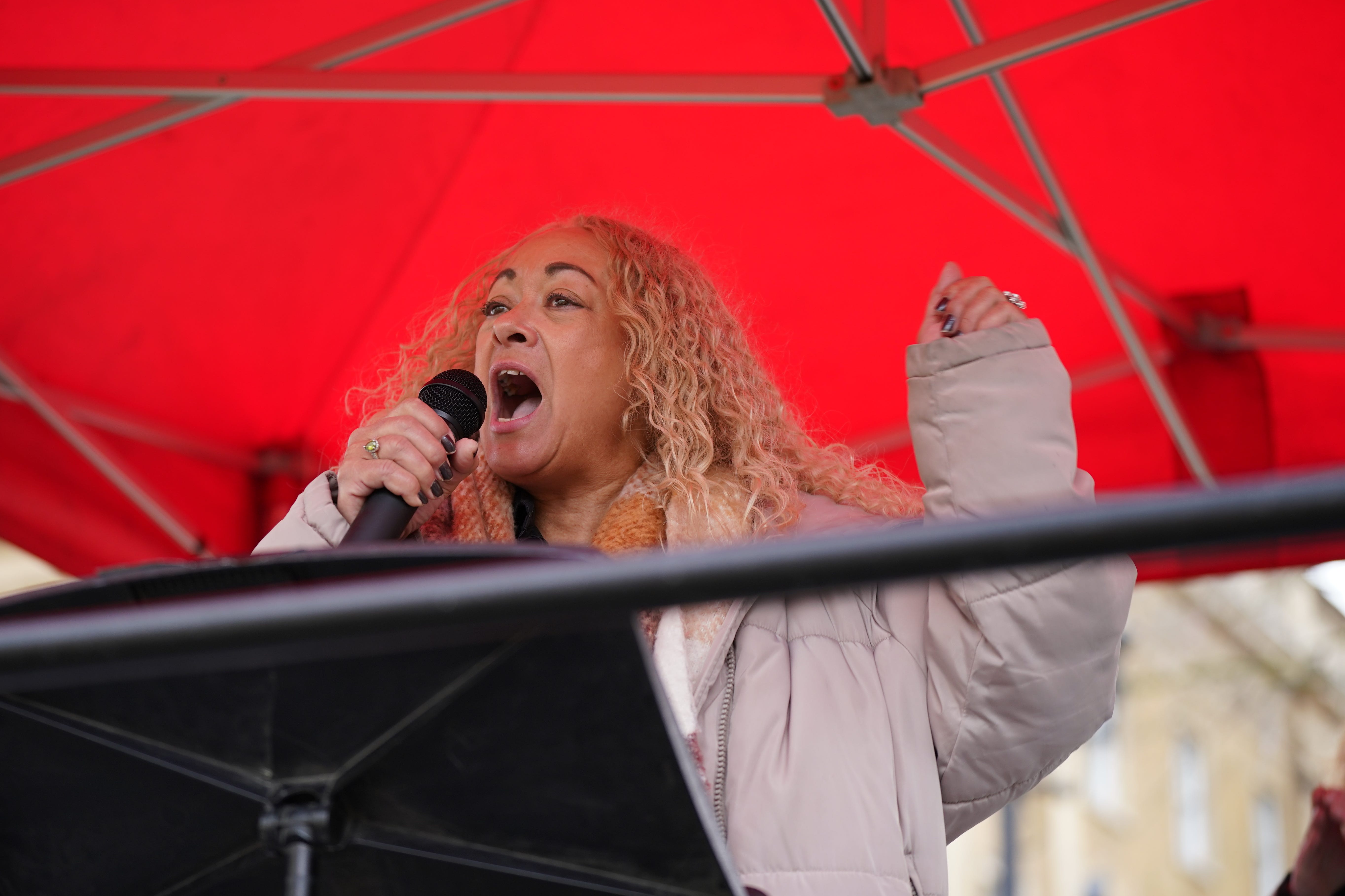 Labour MP Kim Johnson hit out at what she called miscarriages of justice (Yui Mok/PA)