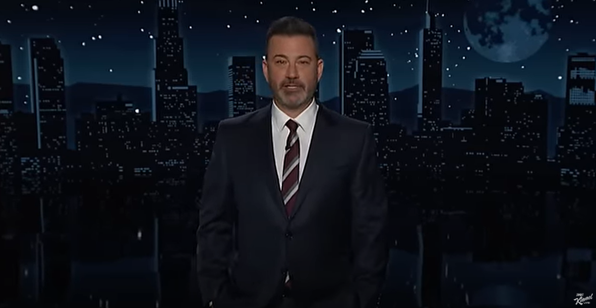Jimmy Kimmel reacts to Donald Trump’s mystery red dots on his hand
