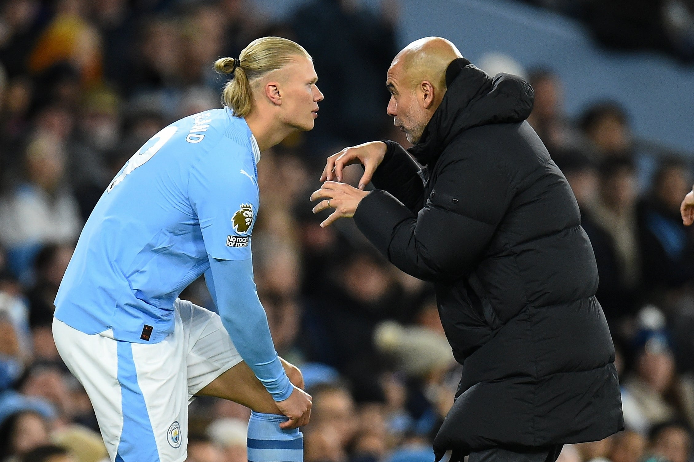 Erling Haaland has recently returned from injury for Man City