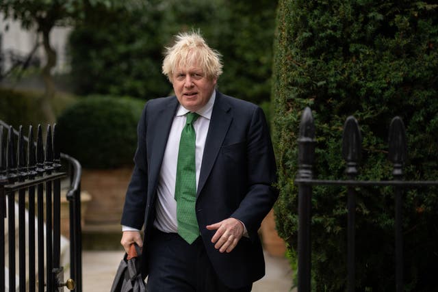 <p>Boris Johnson seems to be positioning himself as the Tories’ saviour once again </p>