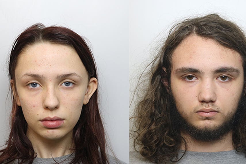 Scarlett Jenkinson and Eddie Ratcliffe have been sentenced to life in prison, with a minimum of 22 years and 20 years respectively