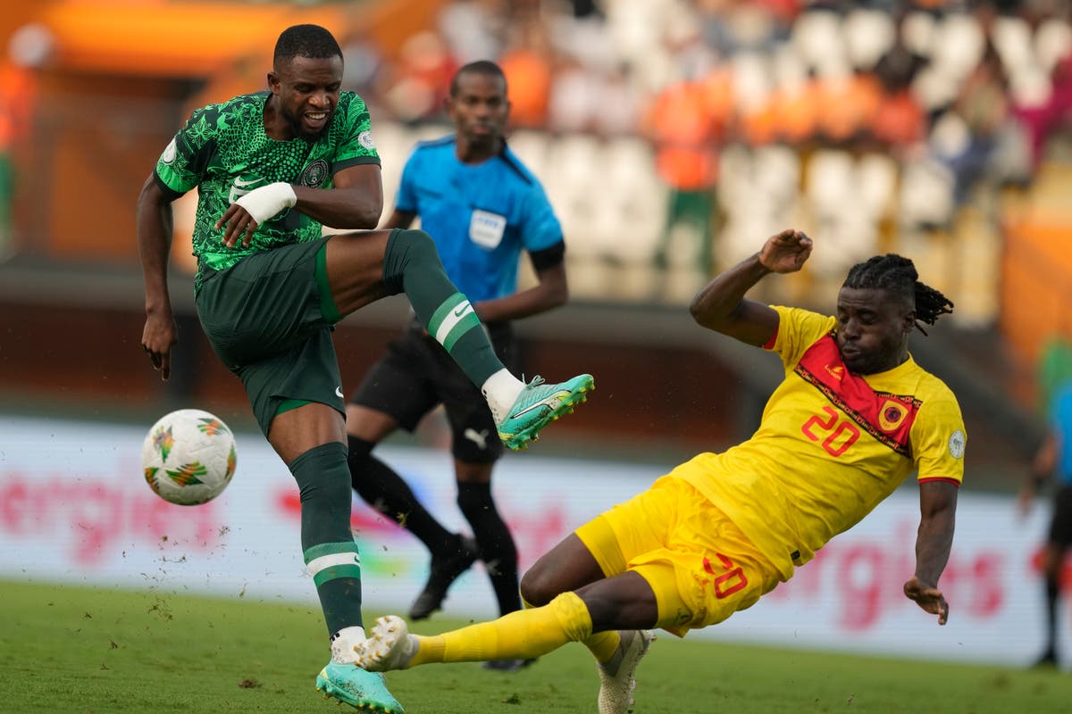 Nigeria vs Angola LIVE Africa Cup of Nations quarterfinal goals